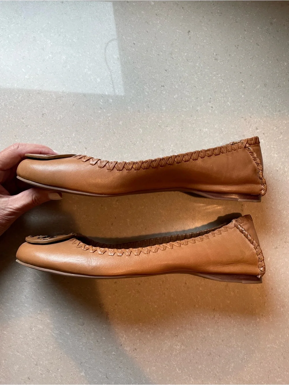 Tory Burch Gabi Ballet Flat | Royal Tan